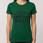 Bleacher Creature With Opinions Shirt, Funny Sports Mom T Shirt, Game Day Tee, Sports Fan Shirt, Sideline Mom Gift, Bleacher Humor Tee