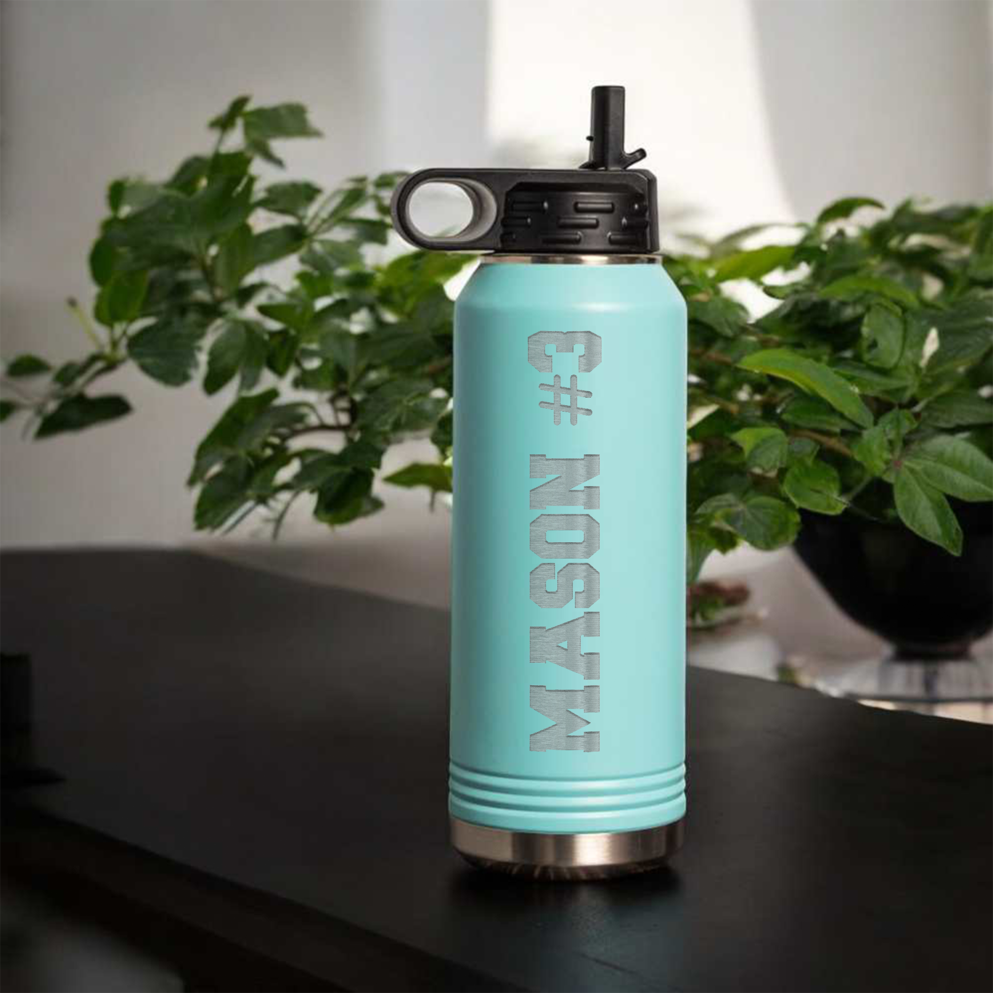 32oz Personalized Sports Water Bottle