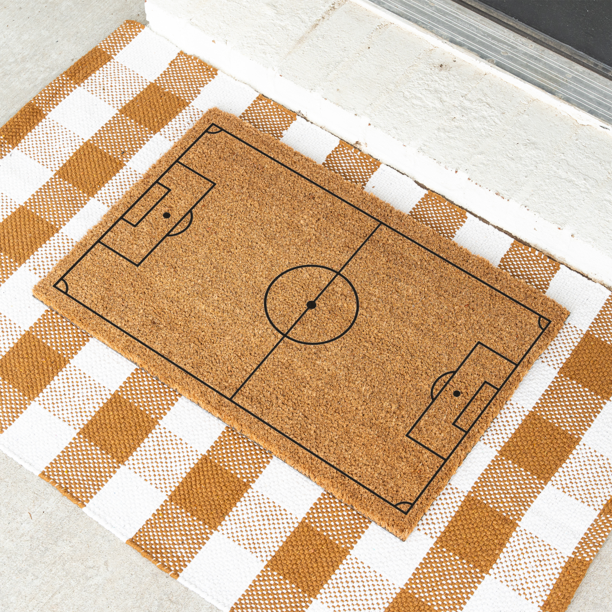 Basketball Welcome Mat