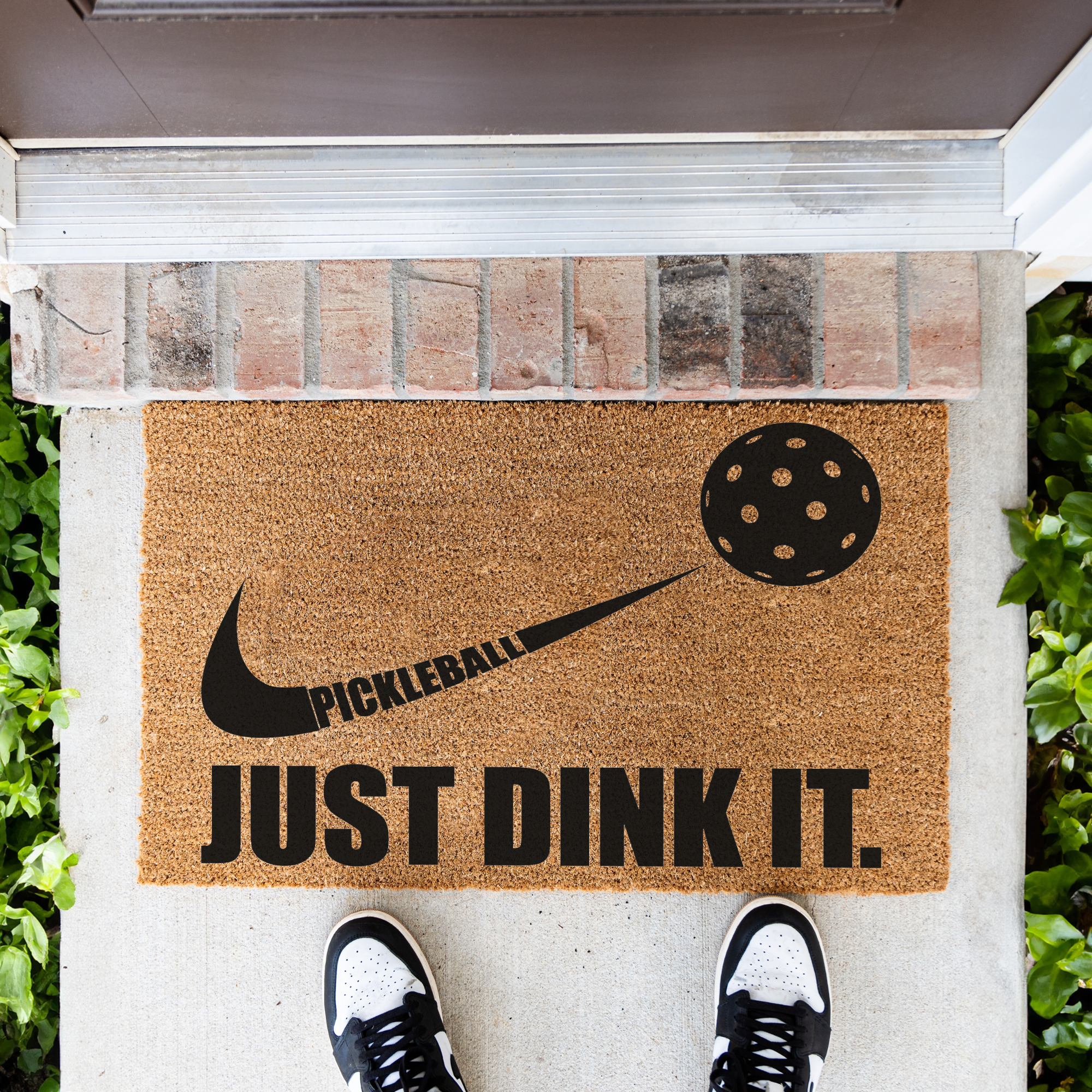 Just Dink It Pickleball Coir Doormat