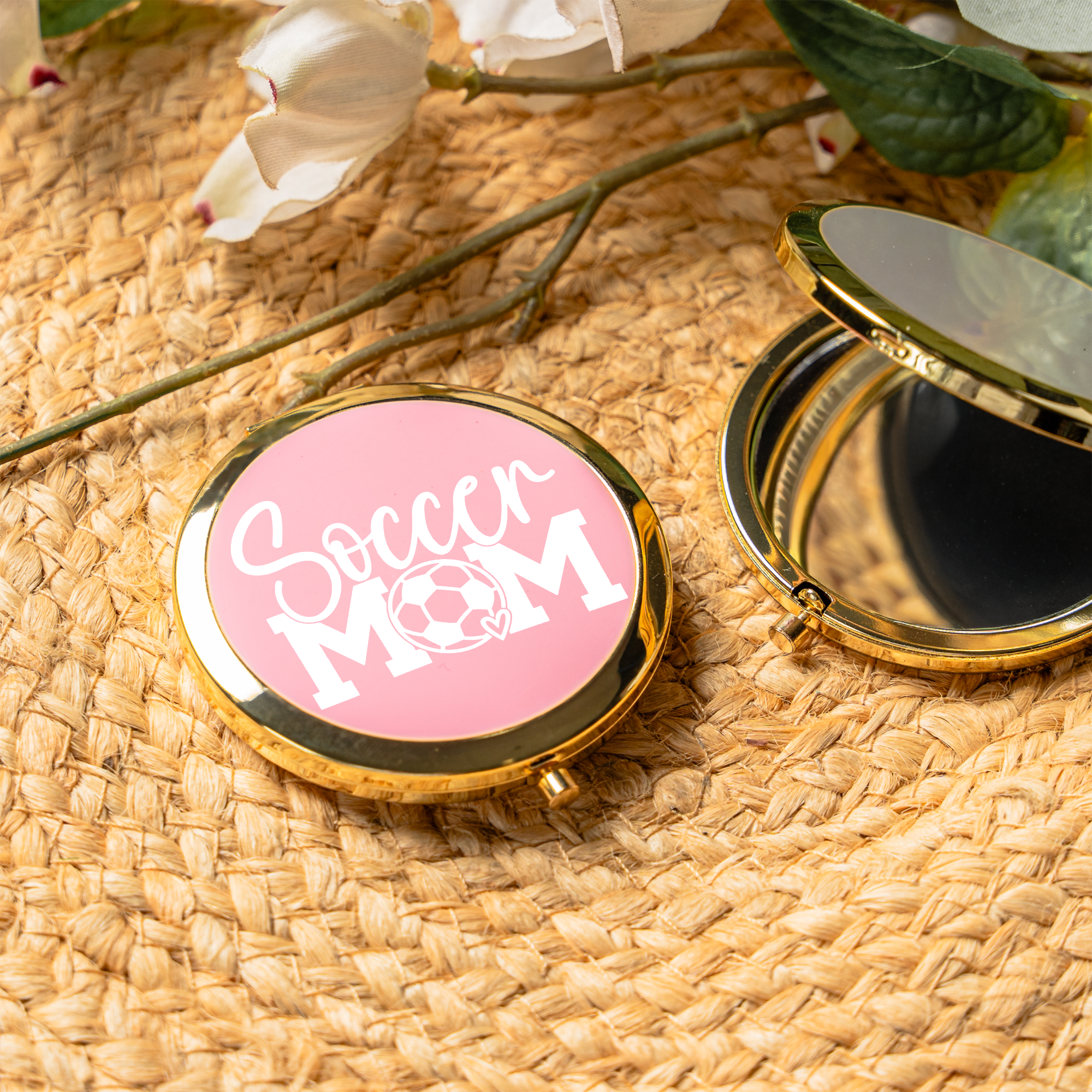 Soccer Mom Compact Mirror
