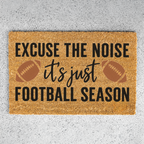 Football Doormat, Football Season Welcome Mat, Funny Game Day Doormat, Football Lover Gift, Sports Front Door Mat, Fall Porch Decor