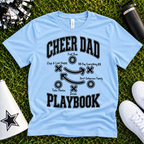 Cheer Dad Playbook Shirt