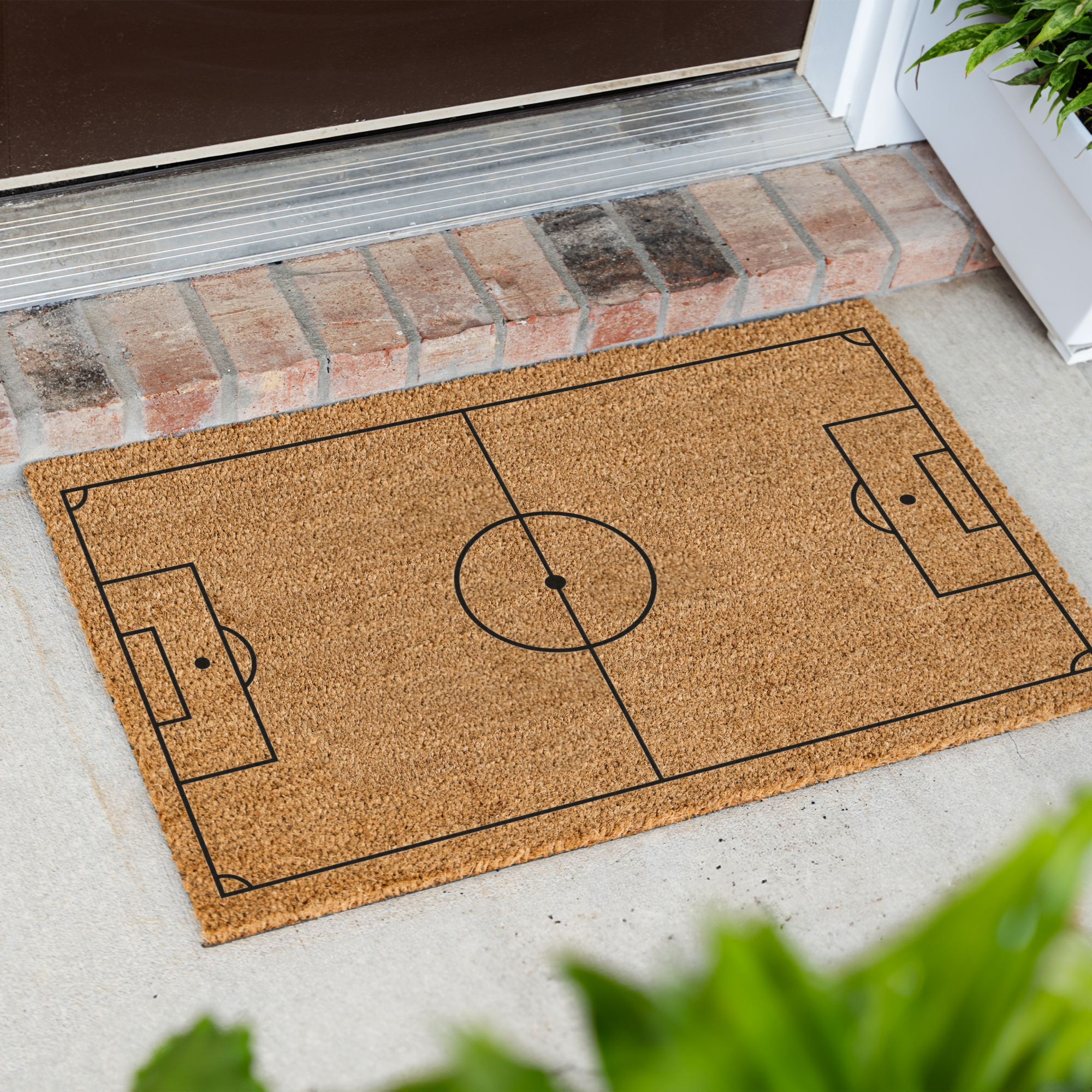 Basketball Welcome Mat