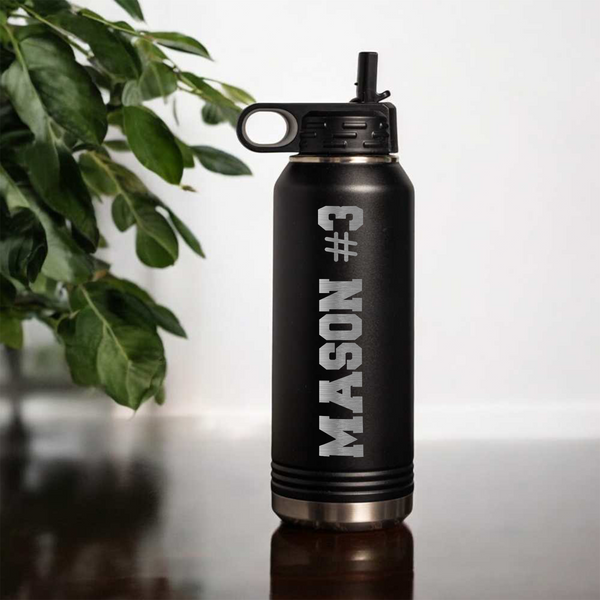 32oz Personalized Sports Water Bottle