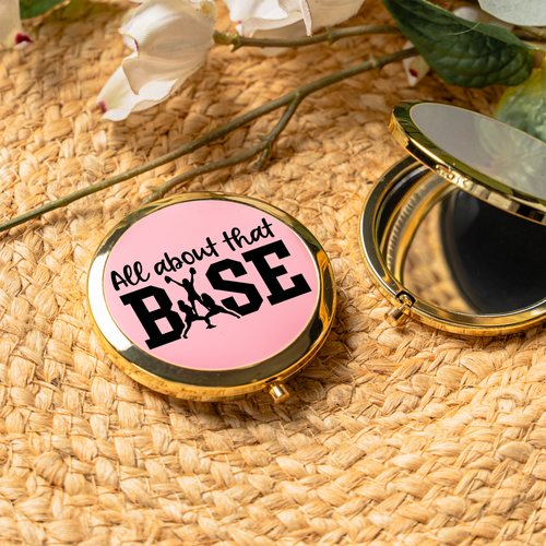 All About That Base Cheer Compact Mirror