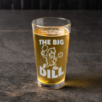 Funny Pickleball Beer Glass Gift