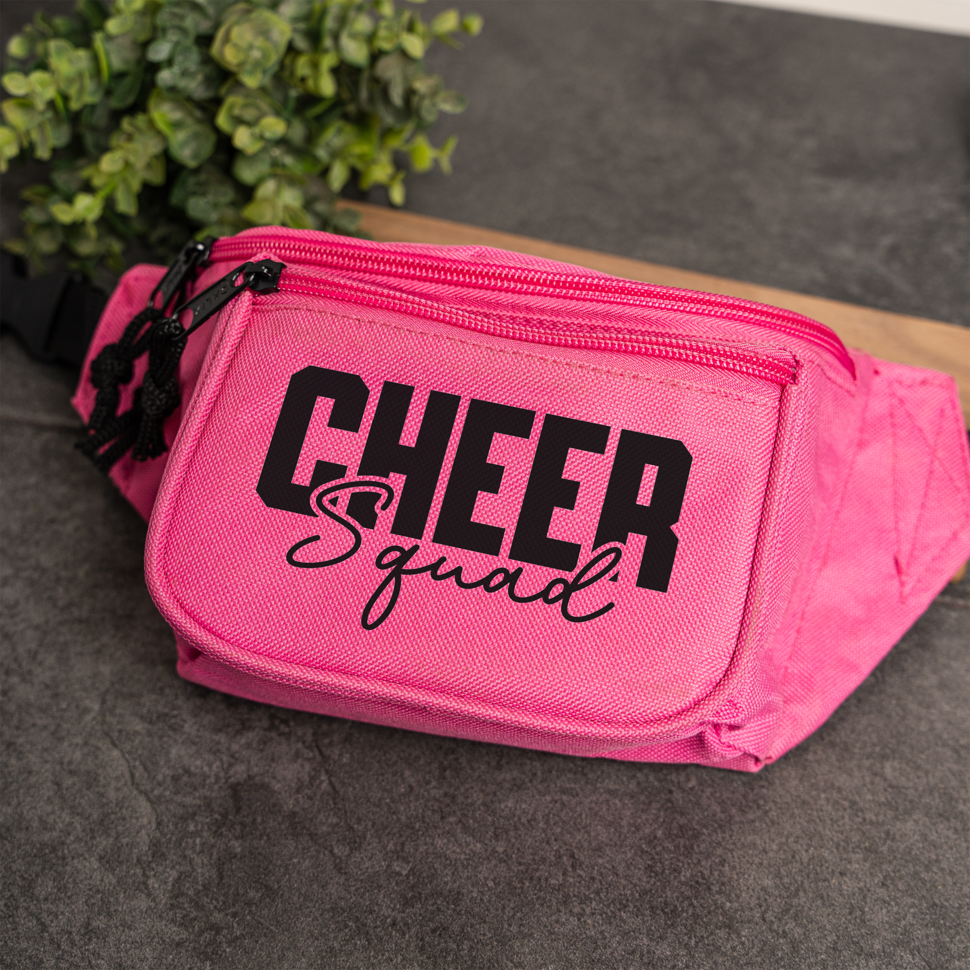 Stylish Fanny Pack for Cheer Teams, Cheer Team Gifts, Fanny Pack, Adjustable Waist Bag with Zipper, Lightweight and Durable