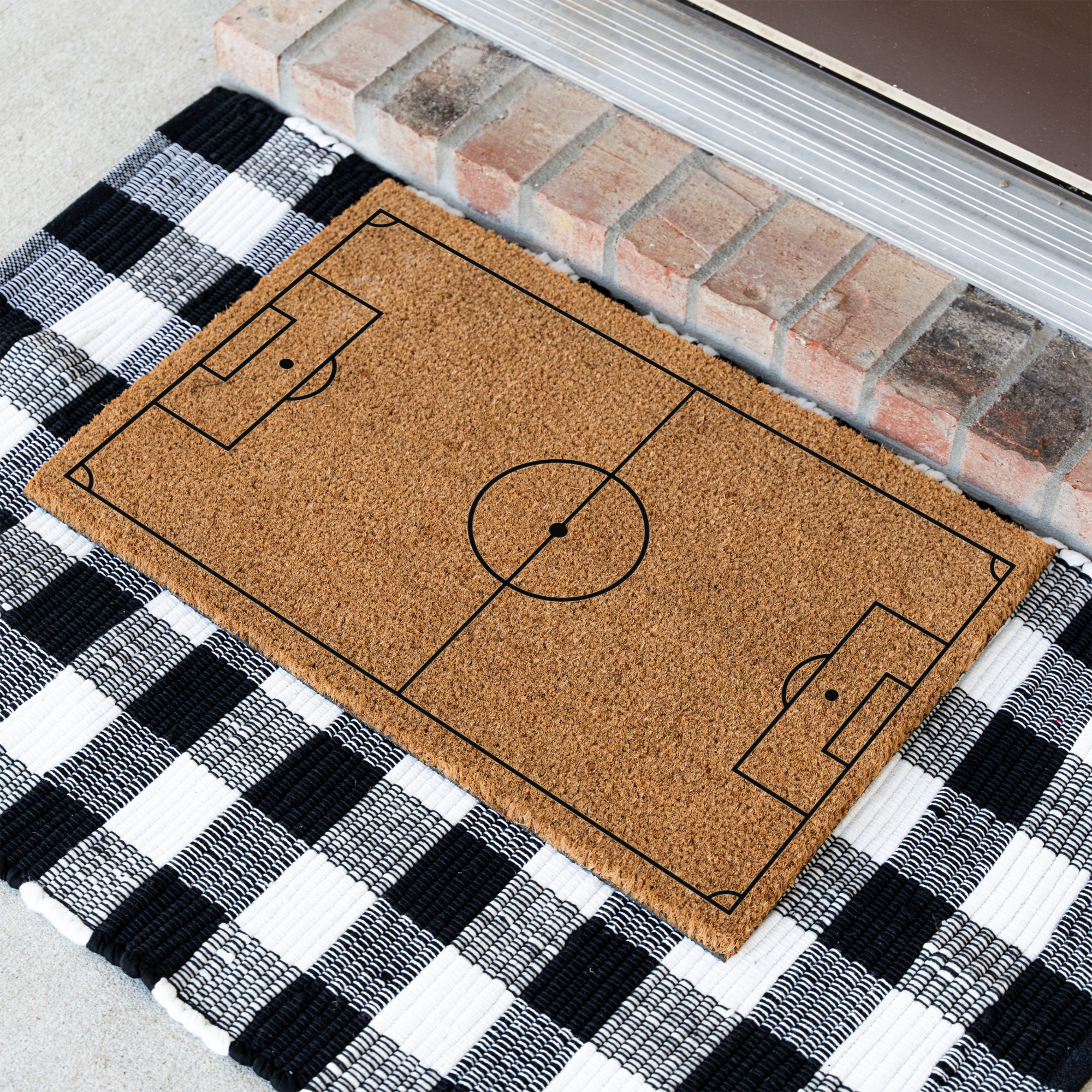 Basketball Welcome Mat