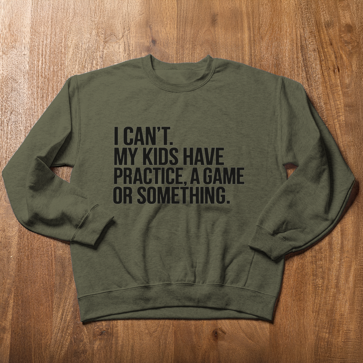 Funny Sports Mom Sweatshirt, I Cant My Kids Have Practice Shirt, Sports Mom Gift, Busy Mom Crewneck, Game Day Mom Sweatshirt, Mom Life