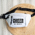 Personalized Cheer Coach Stylish Fanny Pack with Adjustable Strap, Perfect for Cheer Coaches, Custom Cheer Fanny Pack