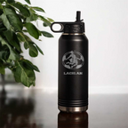 32 oz Personalized Soccer Player Insulated Water Bottle