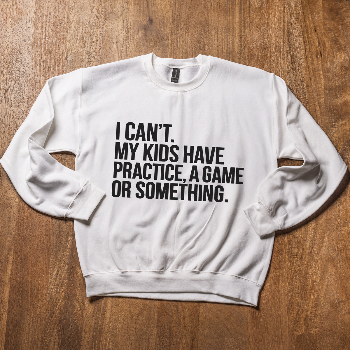 Funny Sports Mom Sweatshirt, I Cant My Kids Have Practice Shirt, Sports Mom Gift, Busy Mom Crewneck, Game Day Mom Sweatshirt, Mom Life