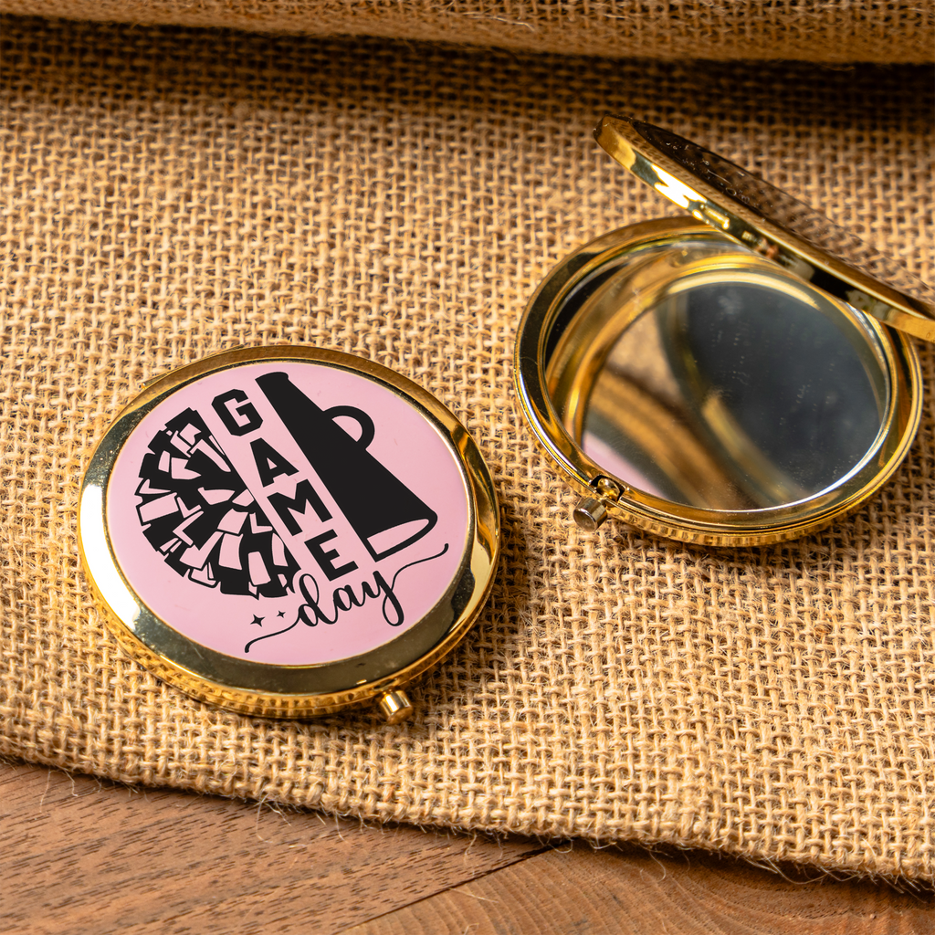Game Day Cheerleading Compact Mirror