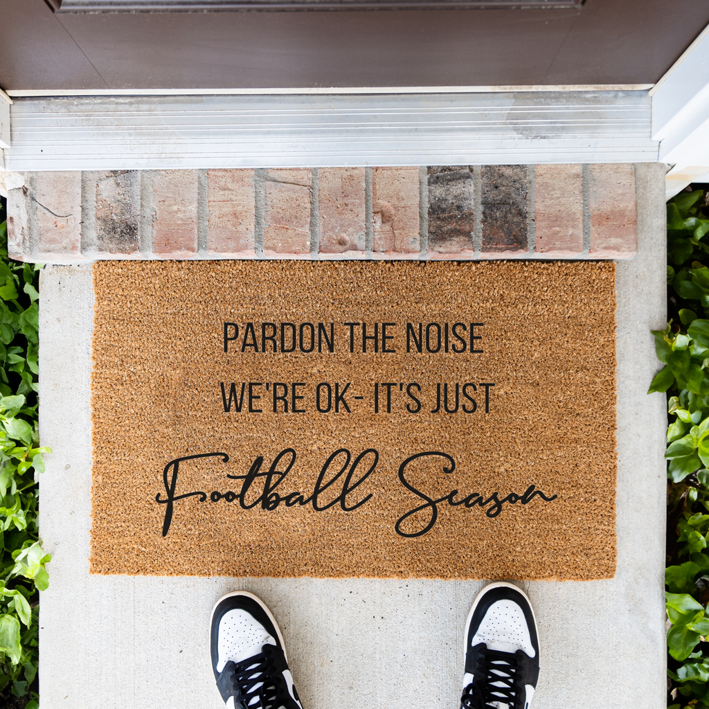 Football Season Doormat