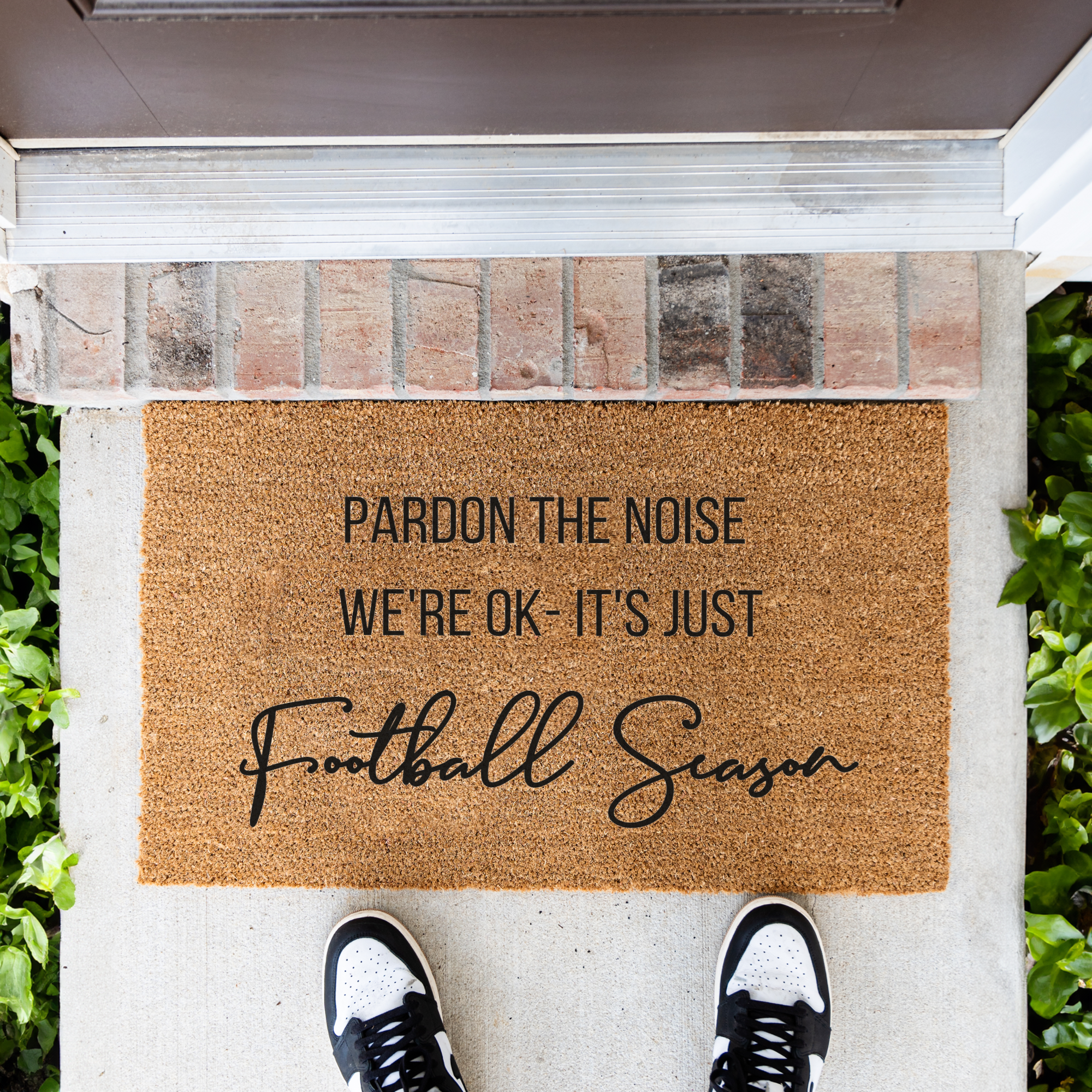 Football Season Doormat