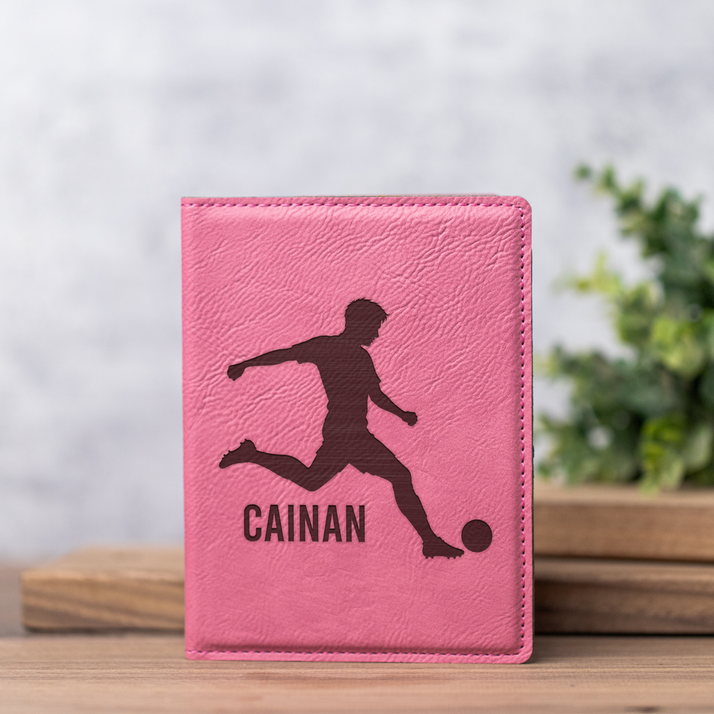 Personalized Soccer Passport Holder