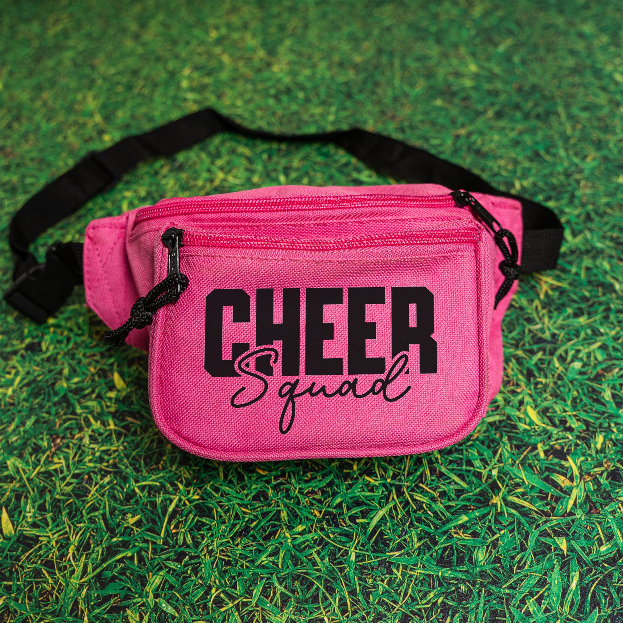 Stylish Fanny Pack for Cheer Teams, Cheer Team Gifts, Fanny Pack, Adjustable Waist Bag with Zipper, Lightweight and Durable