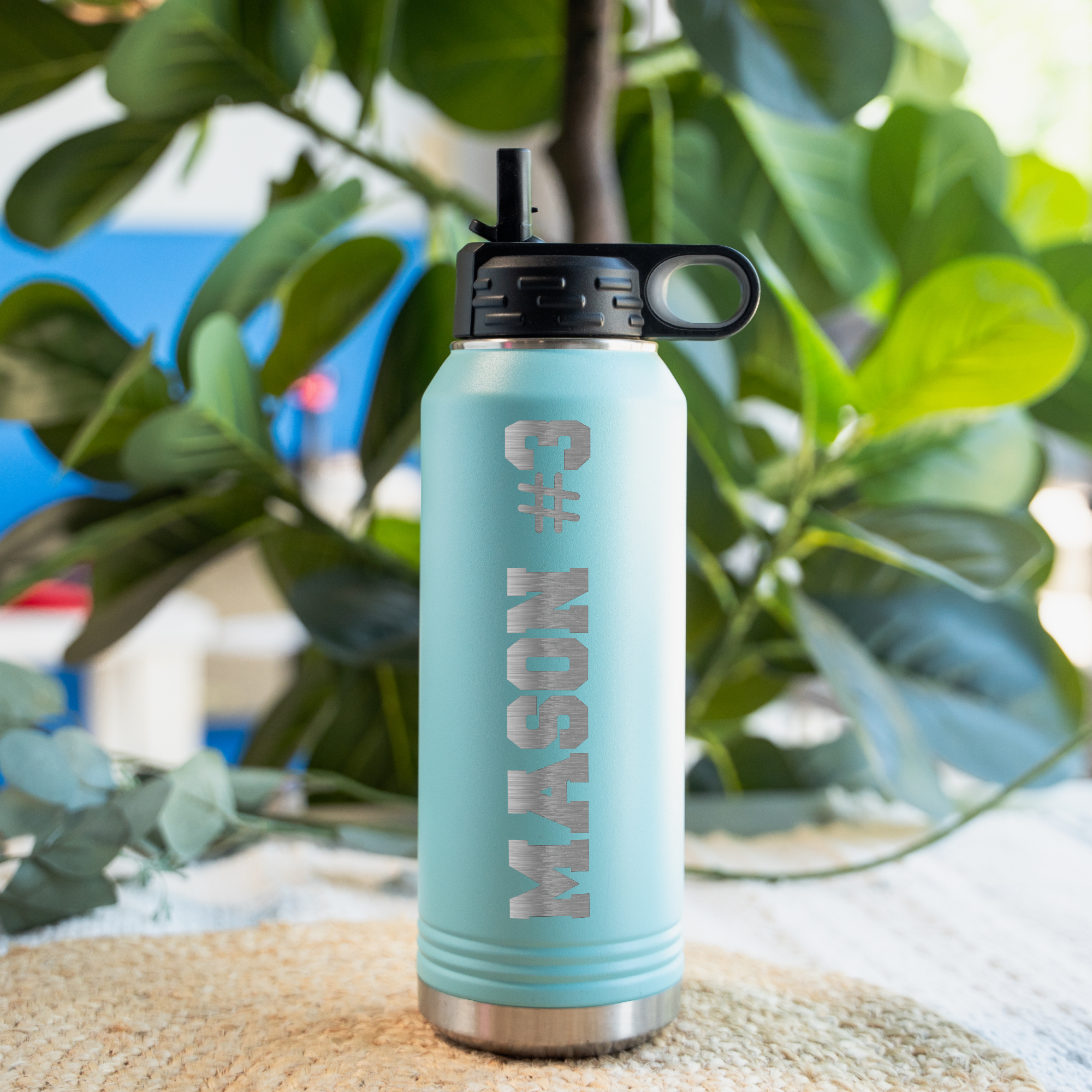 32oz Personalized Sports Water Bottle