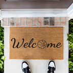Basketball Welcome Mat