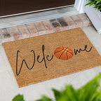 Basketball Welcome Doormat