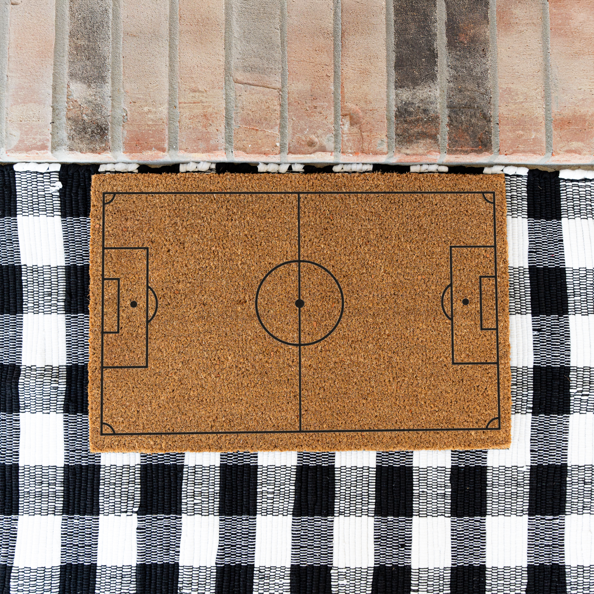 Basketball Welcome Mat