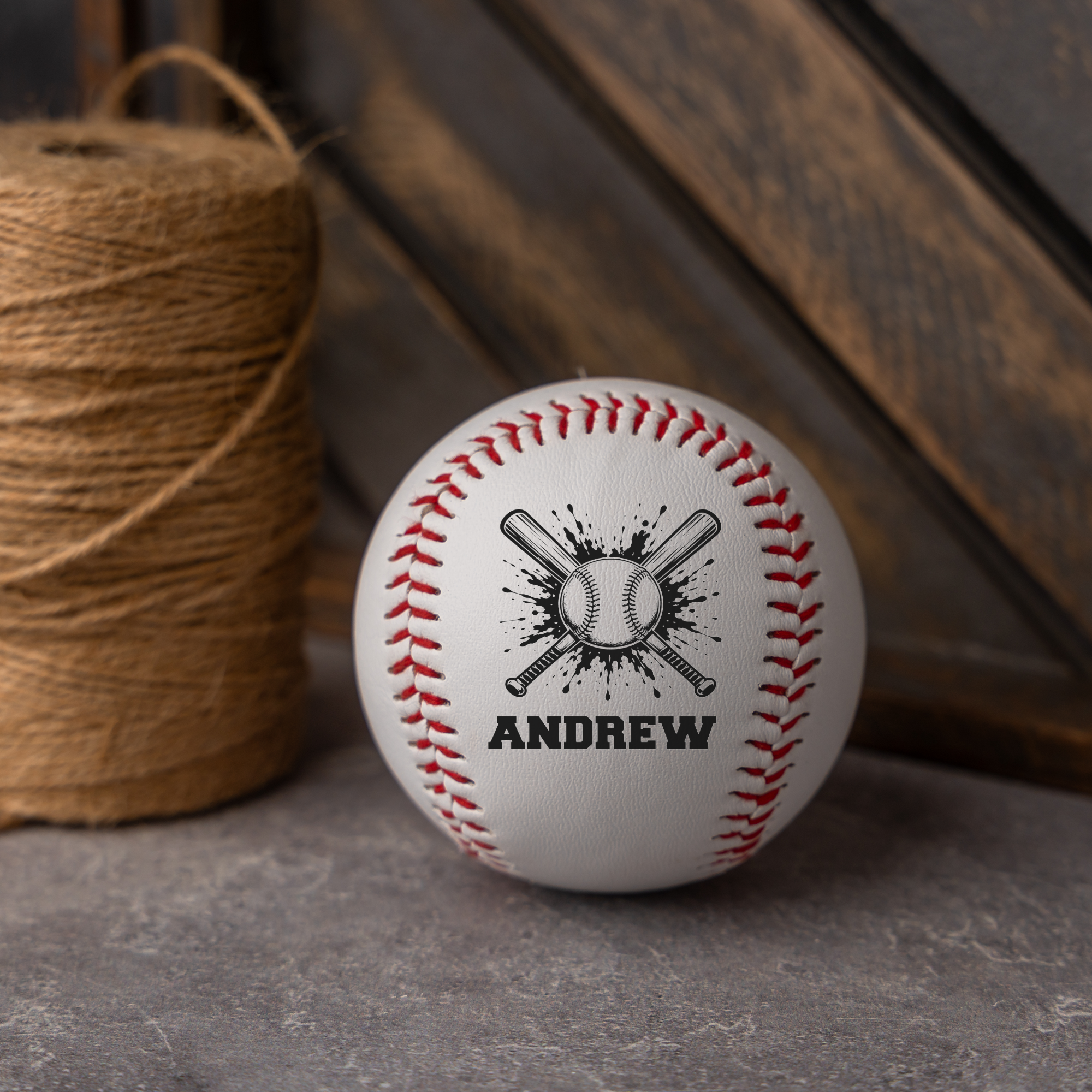 Custom Name Baseball Gift