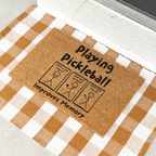 "Playing Pickleball Improves Memory" Welcome Mat