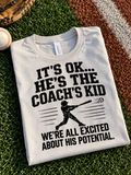 Coach's Kid Baseball Shirt