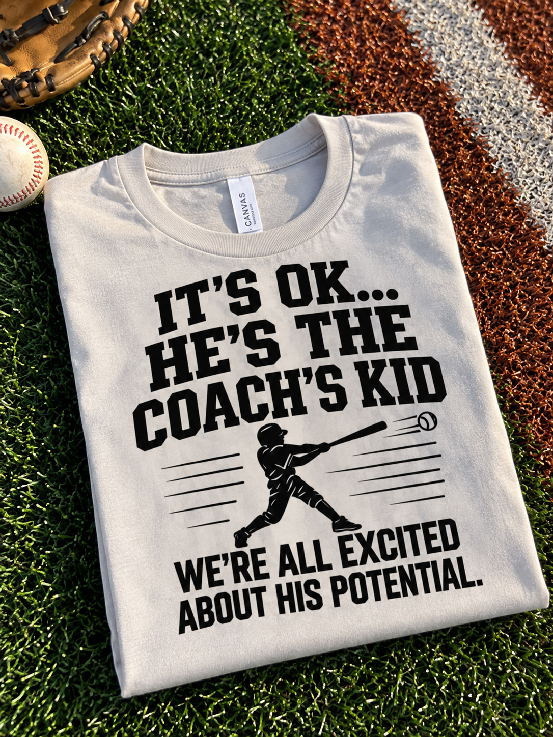 Coach's Kid Baseball Shirt