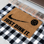 Just Dink It Pickleball Coir Doormat