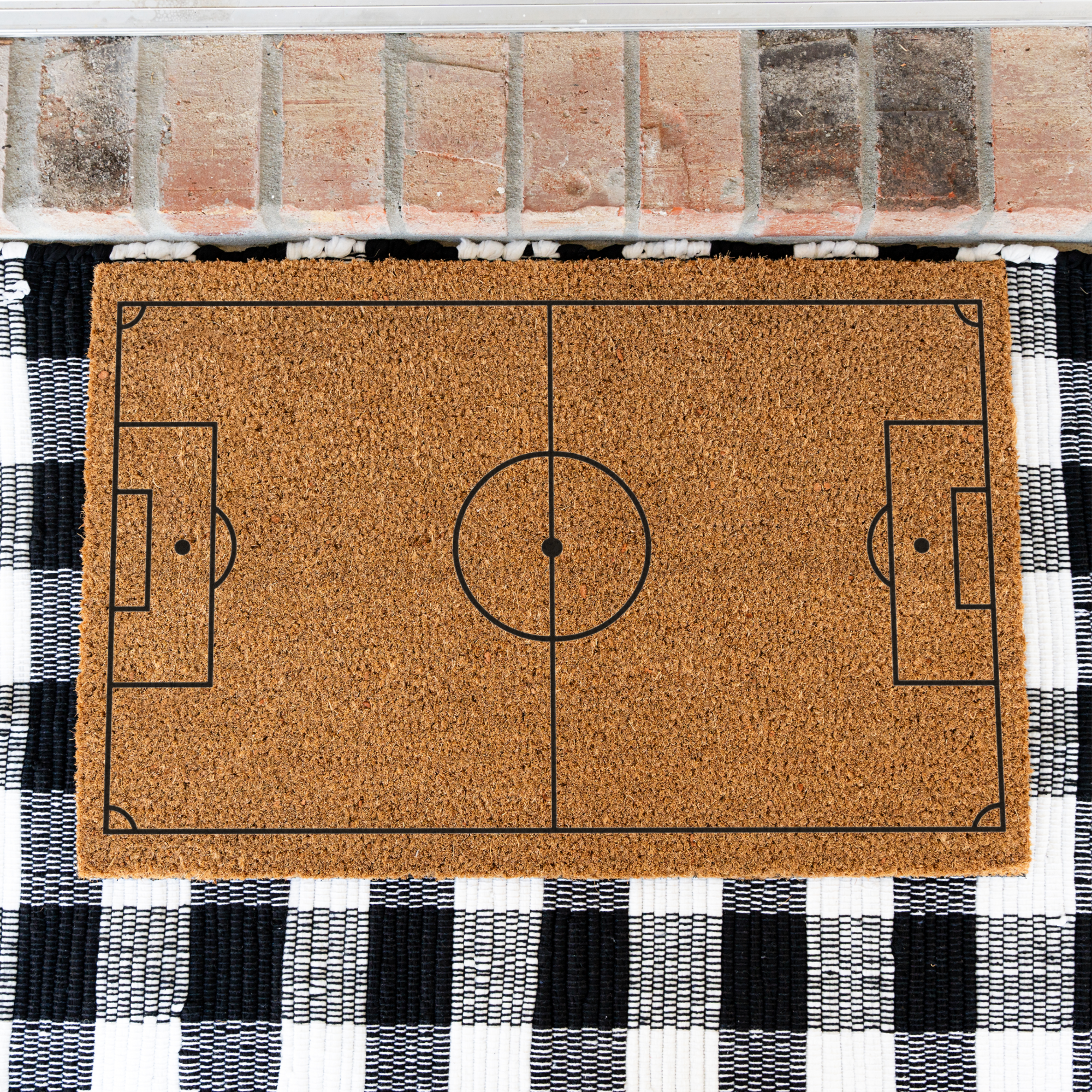 Basketball Welcome Mat