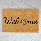 Basketball Welcome Mat