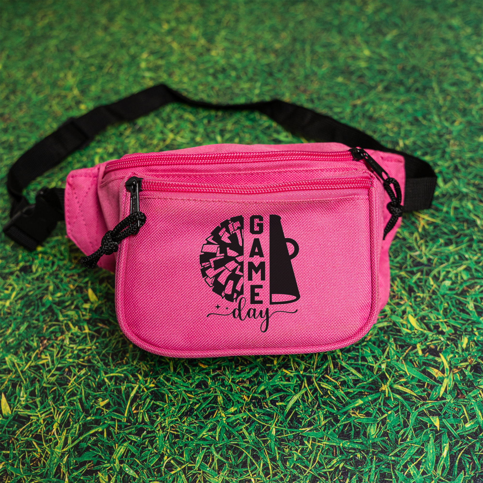 Game Day Cheer Fanny Pack with Adjustable Strap, Cheer Team Gifts Fanny Packs for Cheer Teams, Perfect for Travel and Outdoor Adventures