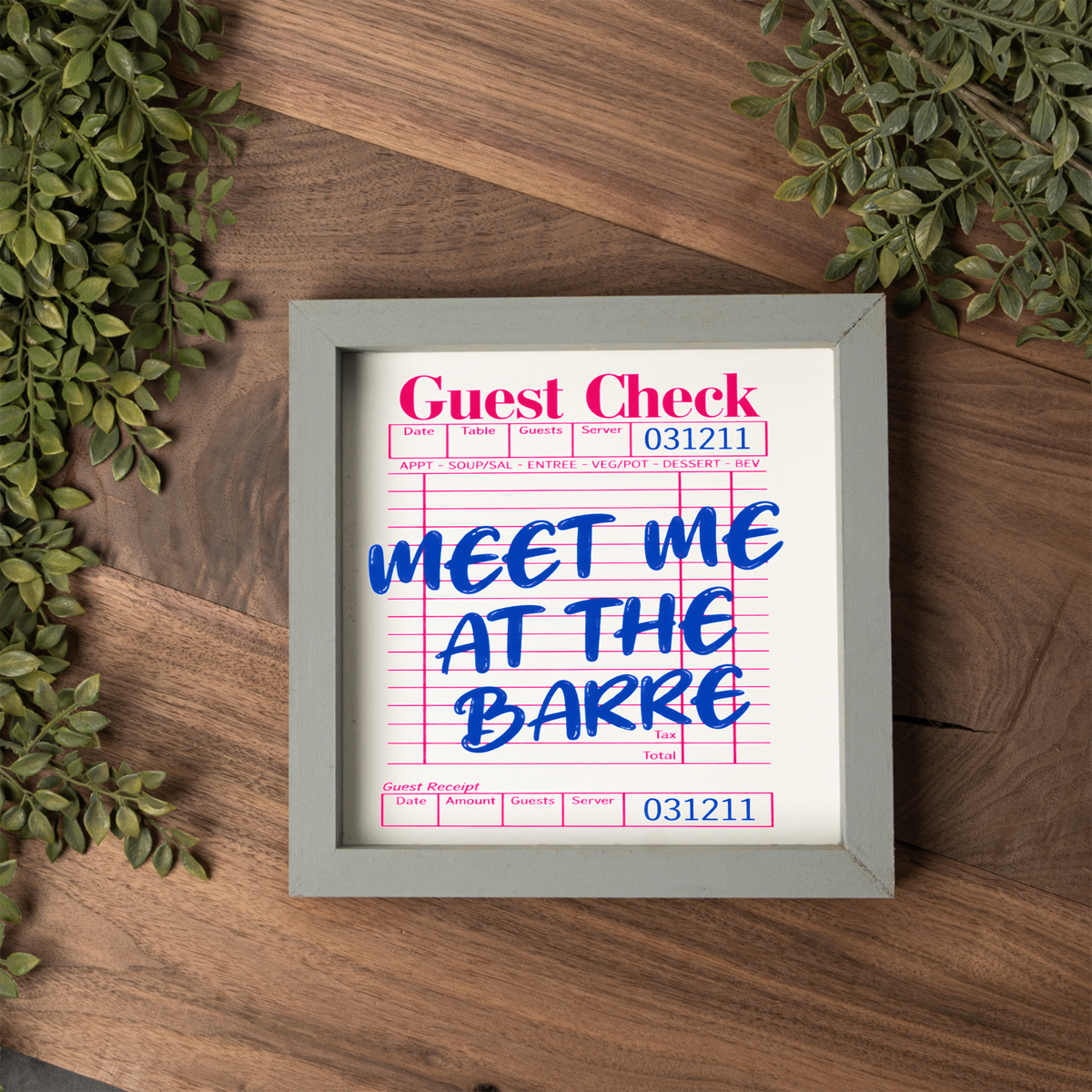 Meet Me at the Barre Sign, Funny Ballet Dancer Wall Art, Dance Studio Decor, Ballerina Gift, Ballet Teacher Gift, Dance Room Decor