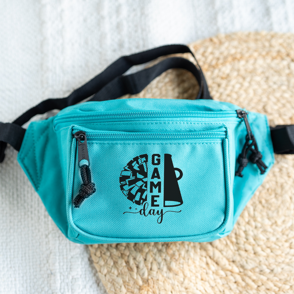 Game Day Cheer Fanny Pack with Adjustable Strap, Cheer Team Gifts Fanny Packs for Cheer Teams, Perfect for Travel and Outdoor Adventures