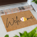 Welcome Baseball Doormat