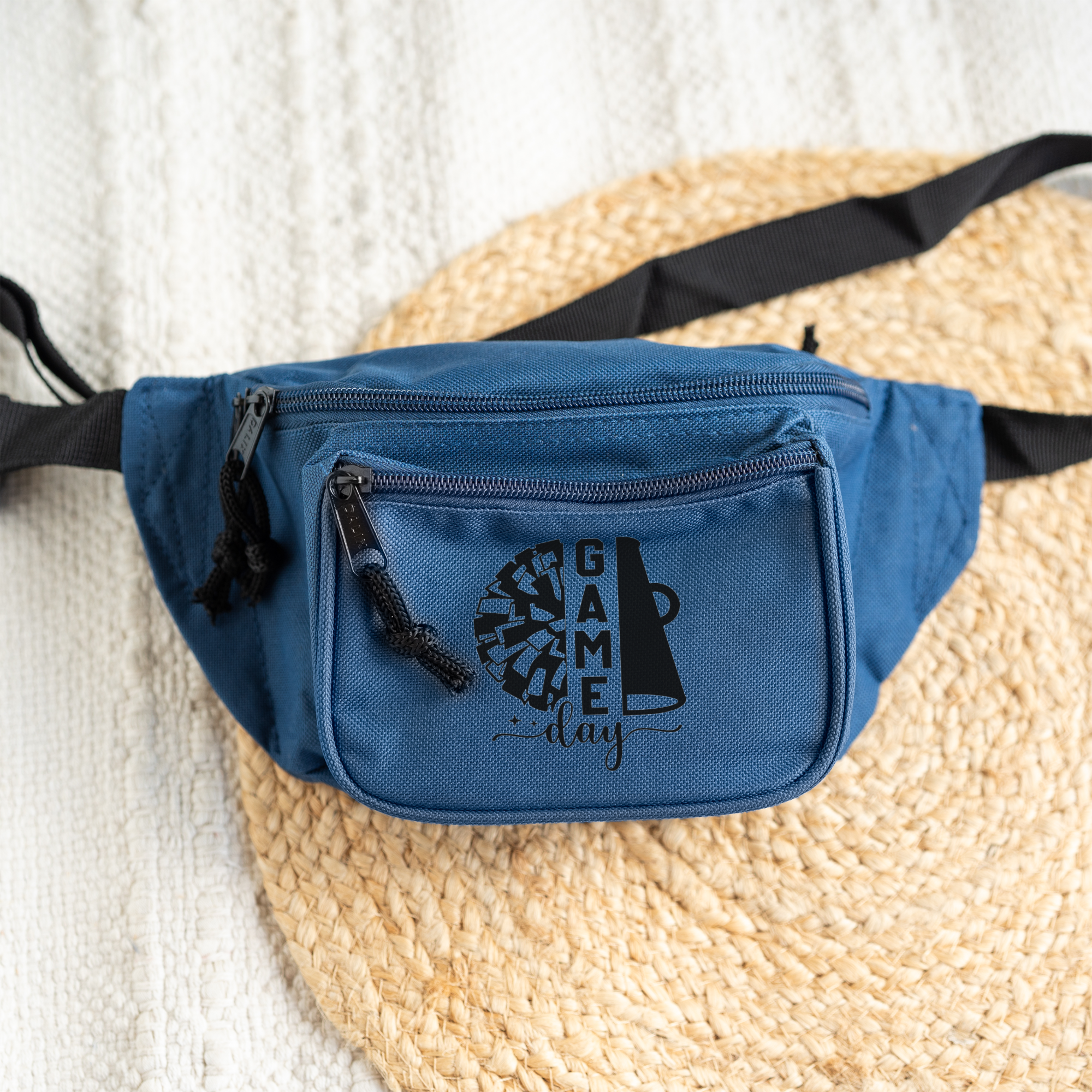 Game Day Cheer Fanny Pack with Adjustable Strap, Cheer Team Gifts Fanny Packs for Cheer Teams, Perfect for Travel and Outdoor Adventures