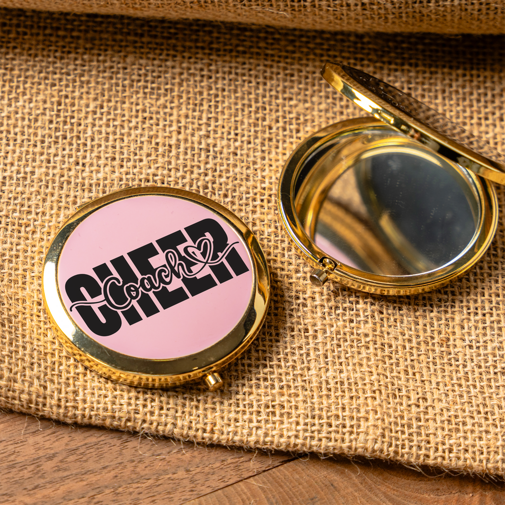 Cheer Coach Compact Mirror