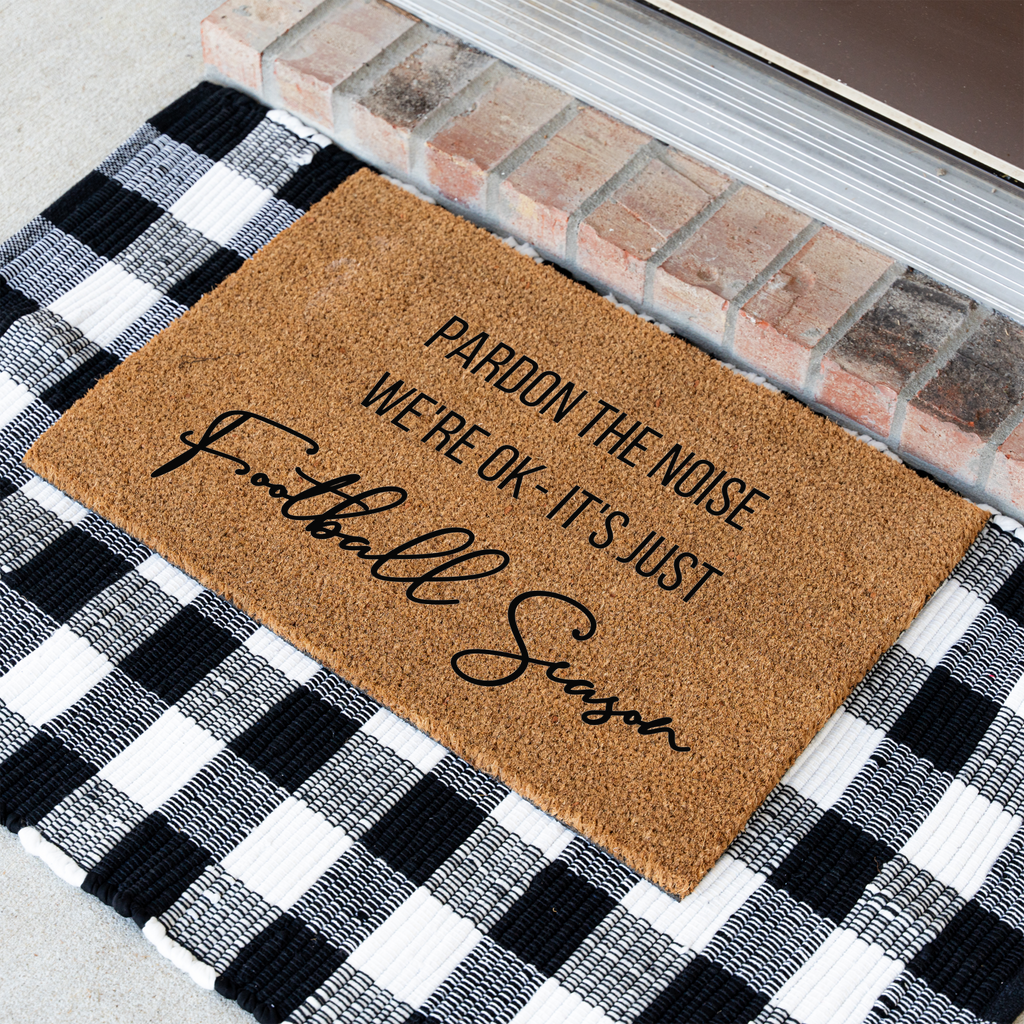 Football Season Doormat
