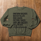 Sports Mom Sweatshirt, Funny Sports Mom Crewneck, Sideline Mom Shirt, Team Mom Gift, Game Day Mom Sweatshirt, Sports Mama