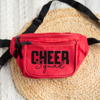 Stylish Fanny Pack for Cheer Teams, Cheer Team Gifts, Fanny Pack, Adjustable Waist Bag with Zipper, Lightweight and Durable