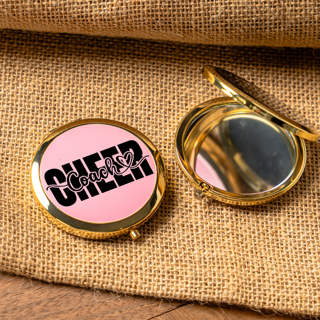 Cheer Coach Compact Mirror