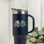 Pickleball 40oz Insulated Travel Mug
