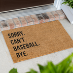 Funny Baseball Doormat