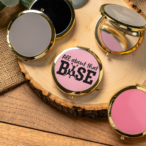 All About That Base Cheer Compact Mirror