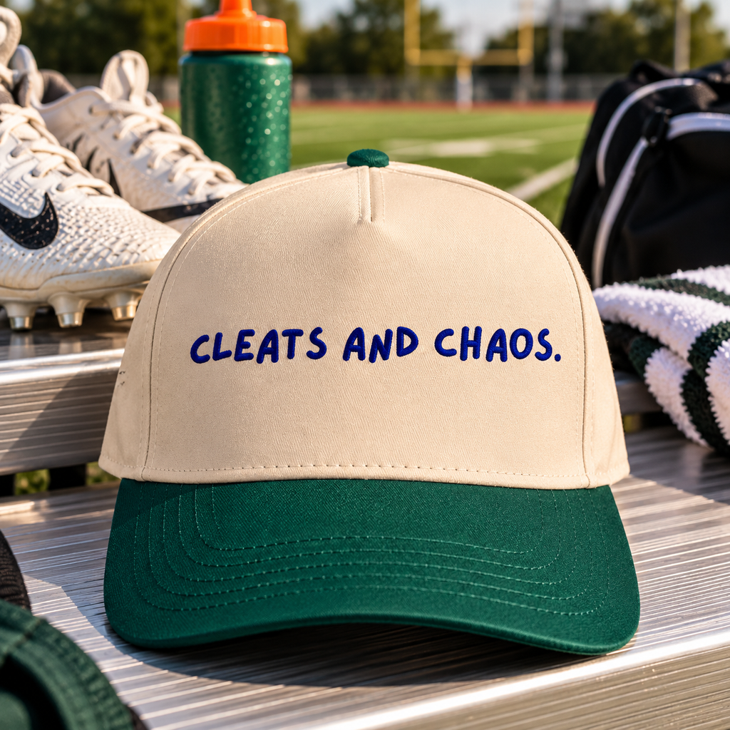 Cleats and Chaos Embroidered Trucker Hat