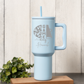 40oz Personalized Game Day Tumbler, Perfect Cheer Gift, Customizable