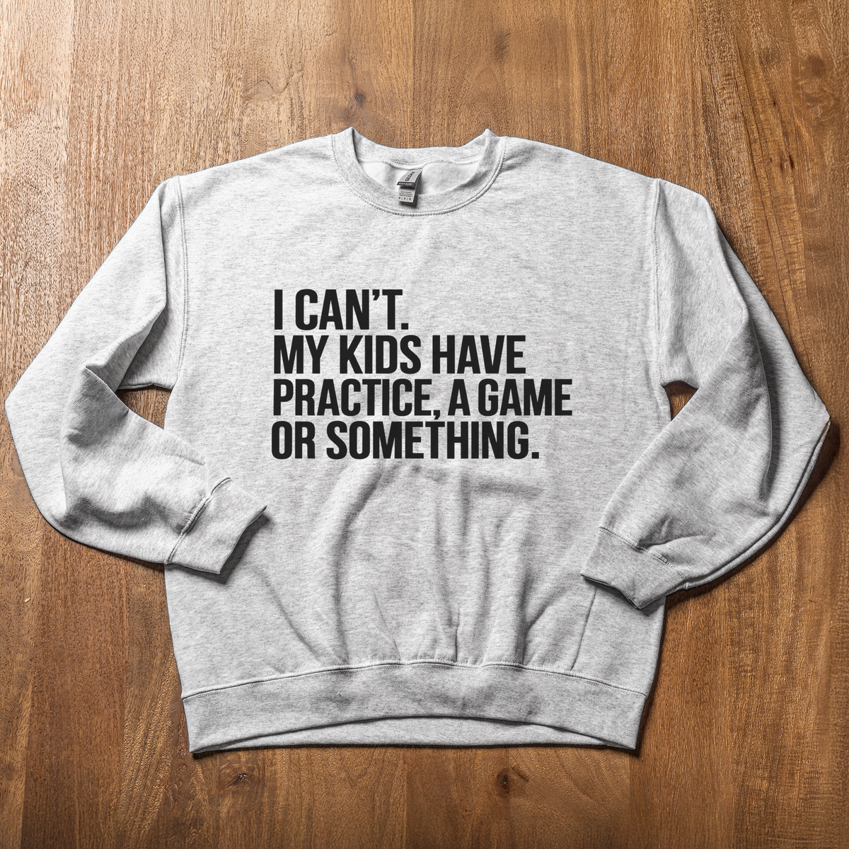 Funny Sports Mom Sweatshirt, I Cant My Kids Have Practice Shirt, Sports Mom Gift, Busy Mom Crewneck, Game Day Mom Sweatshirt, Mom Life