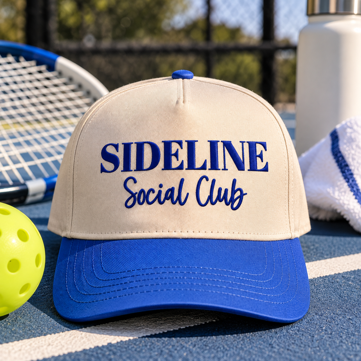 Sideline Social Club Embroidered Trucker Hats